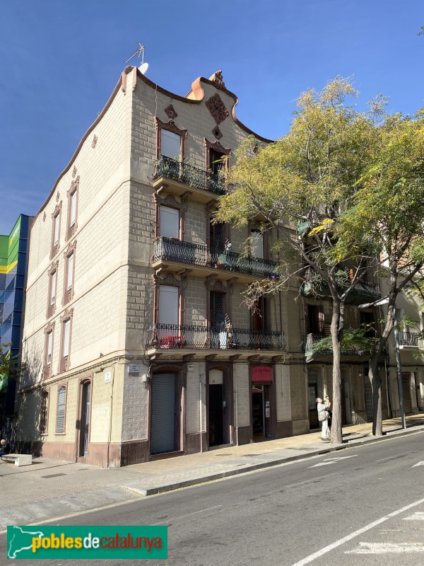 Barcelona - Carrer Gran de la Sagrera, 87 (Foto: Albert Esteves, 2019) Barcelona - Carrer Gran de la Sagrera, 87