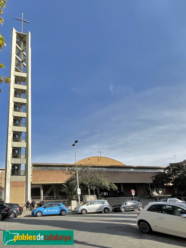 Barcelona - Església de Sant Pius X (Foto: Albert Esteves, 2019) Barcelona - Església de Sant Pius X