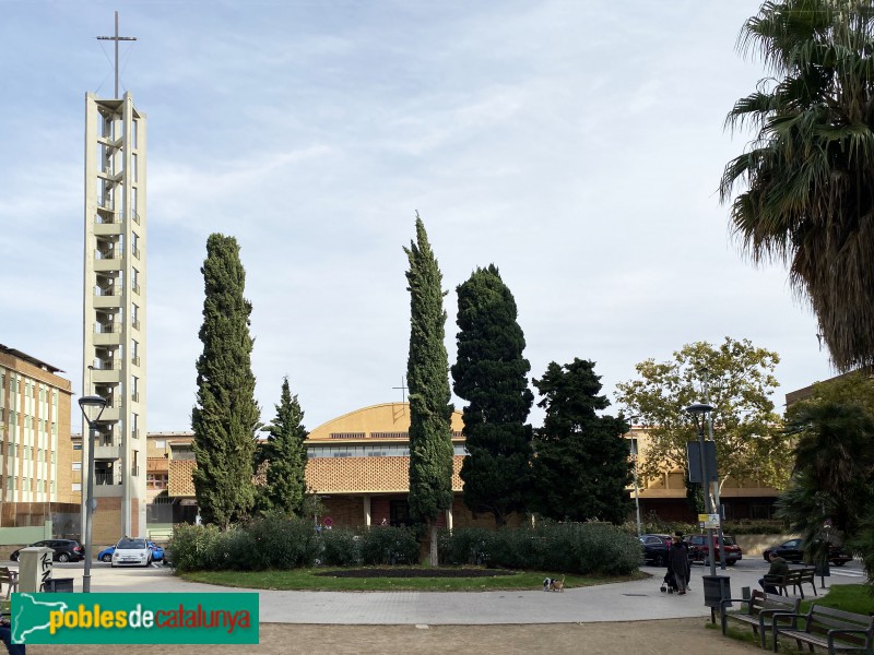 Barcelona - Església de Sant Pius X (Foto: Albert Esteves, 2019) Barcelona - Església de Sant Pius X