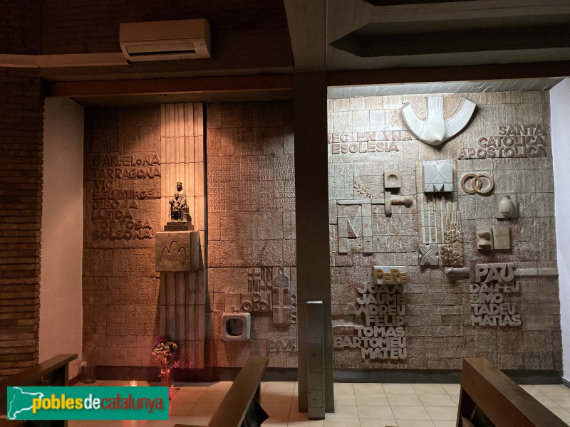 Barcelona - Església de Sant Pius X (Foto: Albert Esteves, 2019) Barcelona - Església de Sant Pius X