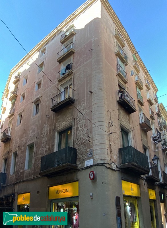 Barcelona - Boqueria, 47 / Banys Nous, 1 (Foto: Albert Esteves, 2019) Barcelona - Boqueria, 47 / Banys Nous, 1