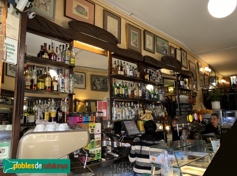 Barcelona - Bar del Pi (Foto: Albert Esteves, 2019) Barcelona - Bar del Pi