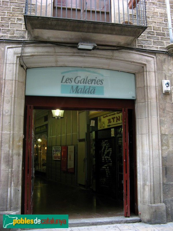 Barcelona - Palau Maldà (Foto: Albert Esteves, 2007) Barcelona - Palau Maldà