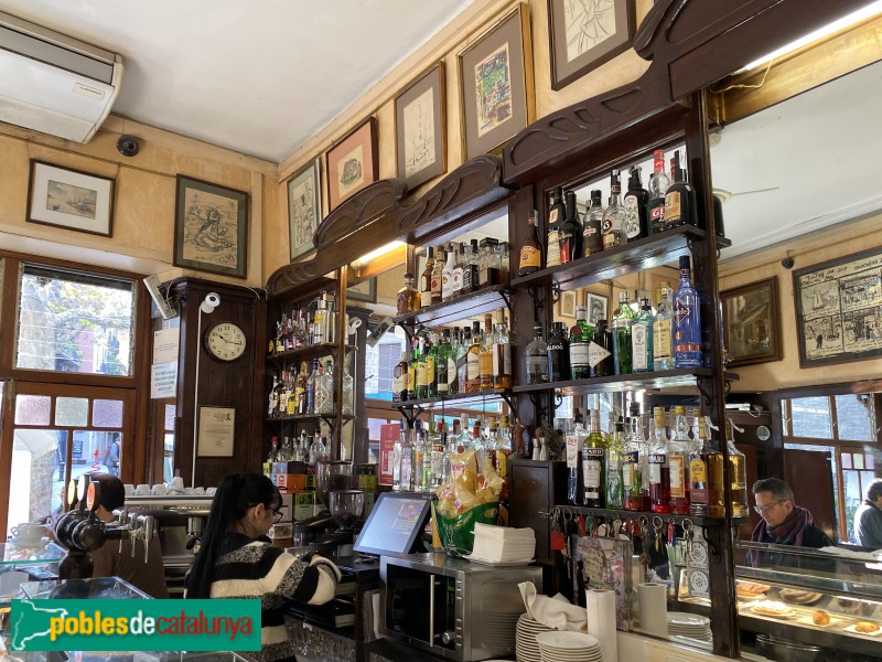 Barcelona - Bar del Pi (Foto: Albert Esteves, 2019) Barcelona - Bar del Pi