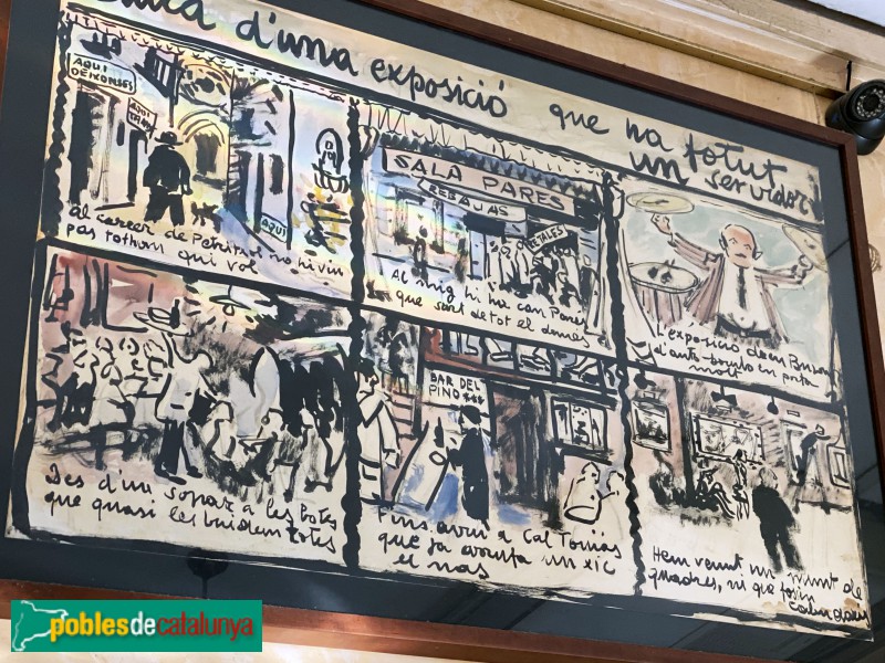 Barcelona - Bar del Pi (Foto: Albert Esteves, 2019) Barcelona - Bar del Pi