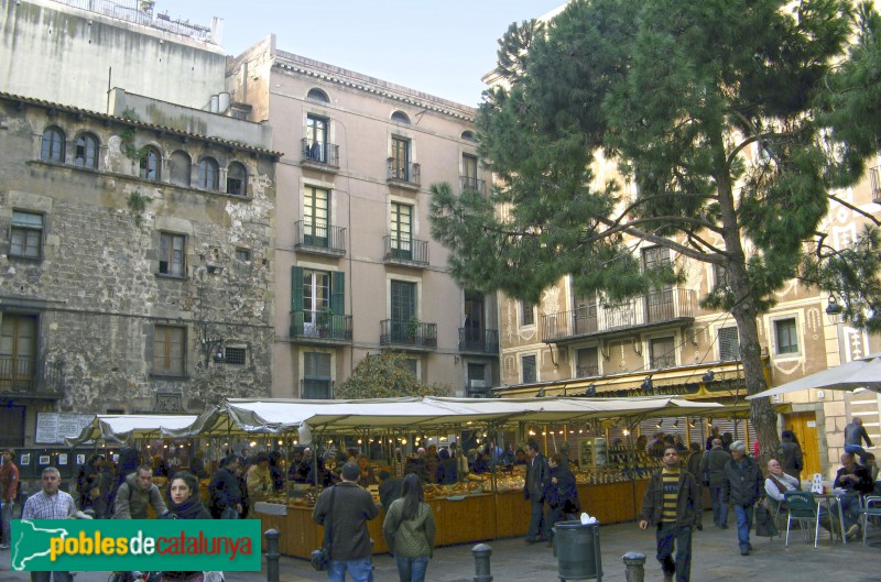 Barcelona - Plaça del Pi (Foto: Albert Esteves, 2007) Barcelona - Plaça del Pi