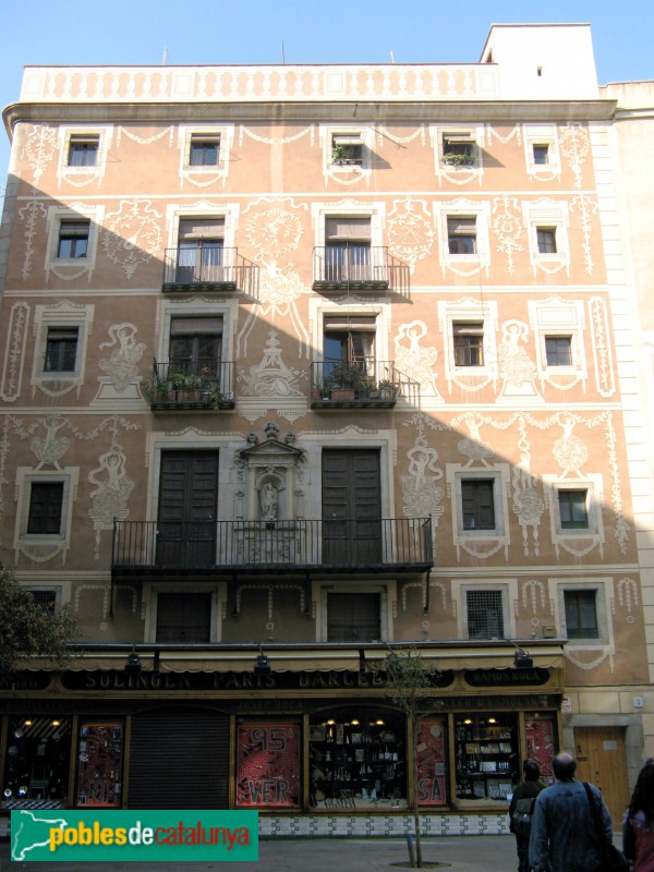 Barcelona - Casa del Gremi de Revenedors (Foto: Albert Esteves, 2007) Barcelona - Casa del Gremi de Revenedors