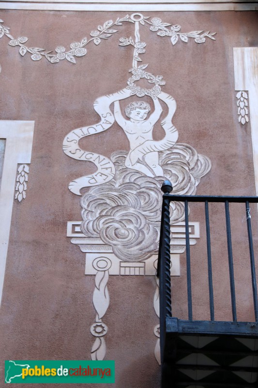 Barcelona - Casa del Gremi de Revenedors (Foto: Albert Esteves, 2019) Barcelona - Casa del Gremi de Revenedors