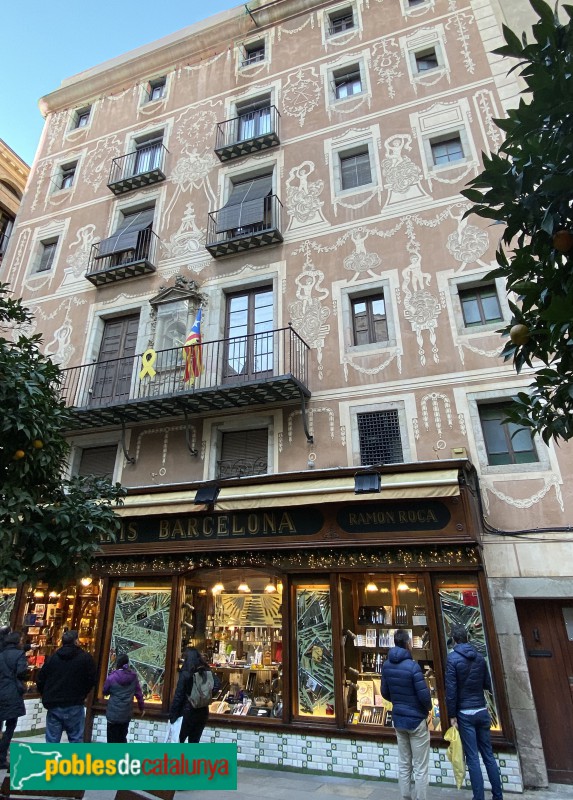 Barcelona - Casa del Gremi de Revenedors (Foto: Albert Esteves, 2019) Barcelona - Casa del Gremi de Revenedors