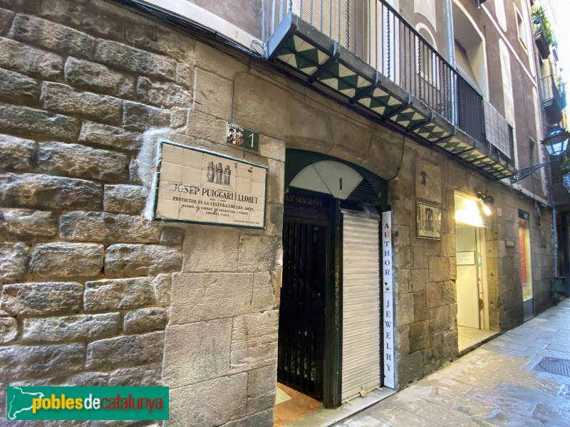 Barcelona - Petritxol, 1 (Foto: Albert Esteves, 2019) Barcelona - Petritxol, 1