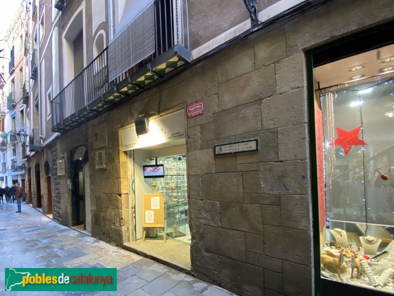 Barcelona - Petritxol, 1 (Foto: Albert Esteves, 2019) Barcelona - Petritxol, 1