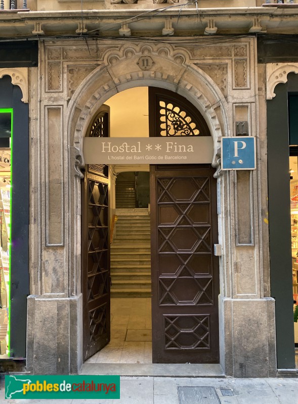 Barcelona - Portaferrissa, 11 (Foto: Albert Esteves, 2019) Barcelona - Portaferrissa, 11