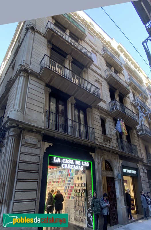 Barcelona - Portaferrissa, 11 (Foto: Albert Esteves, 2019) Barcelona - Portaferrissa, 11