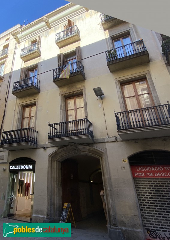 Barcelona - Portaferrissa, 17 (Foto: Albert Esteves, 2019) Barcelona - Portaferrissa, 17