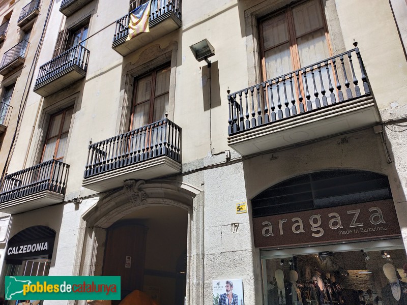 Barcelona - Portaferrissa, 17 (Foto: Anna Corcoll, 2019) Barcelona - Portaferrissa, 17