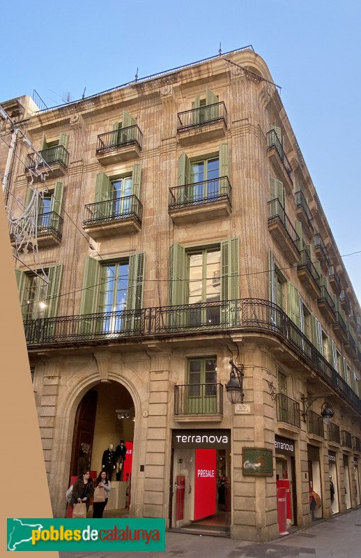 Barcelona - Palau Castell de Pons (Boters, 2) (Foto: Albert Esteves, 2019) Barcelona - Palau Castell de Pons (Boters, 2)