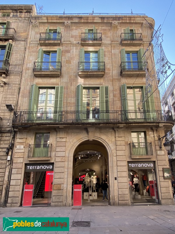 Barcelona - Palau Castell de Pons (Boters, 2) (Foto: Albert Esteves, 2019) Barcelona - Palau Castell de Pons (Boters, 2)