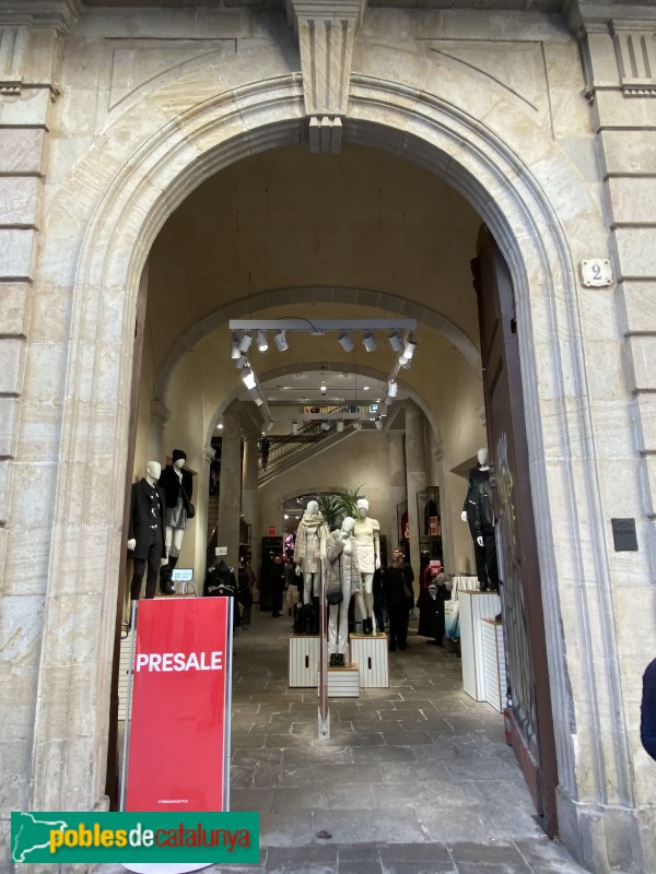 Barcelona - Palau Castell de Pons (Boters, 2) (Foto: Albert Esteves, 2019) Barcelona - Palau Castell de Pons (Boters, 2)