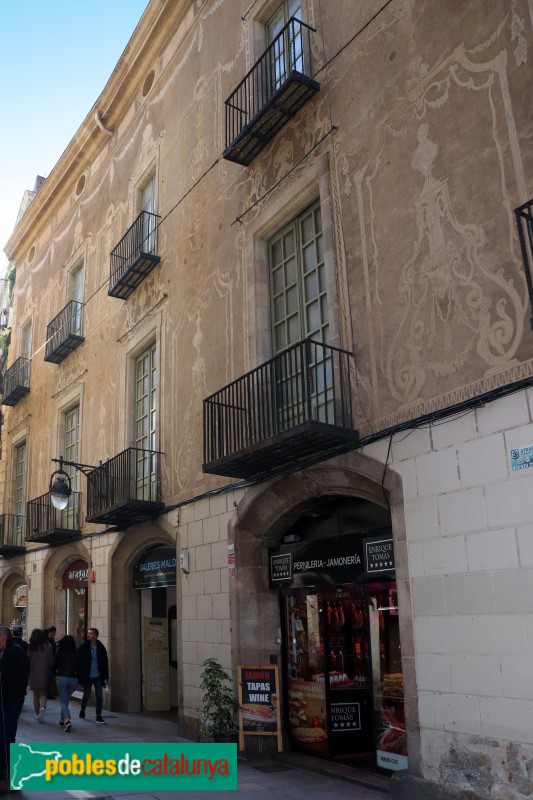 Barcelona - Carrer del Pi, 1 (Foto: Albert Esteves, 2019) Barcelona - Carrer del Pi, 1