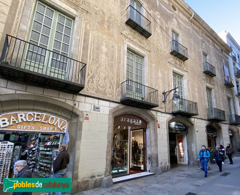 Barcelona - Carrer del Pi, 1 (Foto: Albert Esteves, 2019) Barcelona - Carrer del Pi, 1