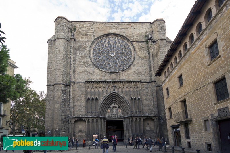 Barcelona - Església de Santa Maria del Pi (Foto: <i>Trolvag</i>, 2012) Barcelona - Església de Santa Maria del Pi