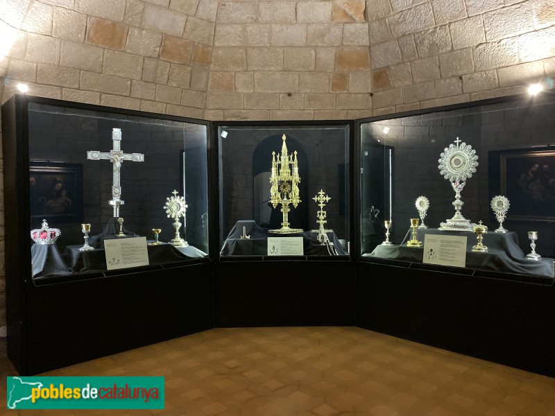 Església de Santa Maria del Pi: Tresor (Foto: Albert Esteves, 2019) Església de Santa Maria del Pi: Tresor