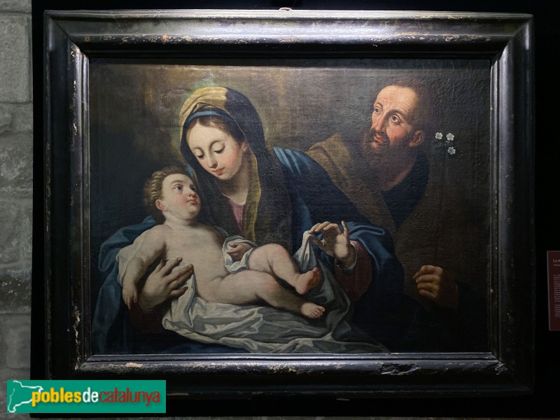 Església de Santa Maria del Pi: La Sagrada Família, de Viladomat (Foto: Albert Esteves, 2019) Església de Santa Maria del Pi: La Sagrada Família, de Viladomat