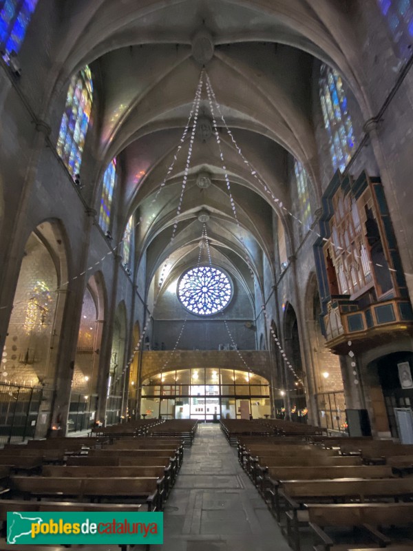 Barcelona - Església de Santa Maria del Pi (Foto: Albert Esteves, 2019) Barcelona - Església de Santa Maria del Pi