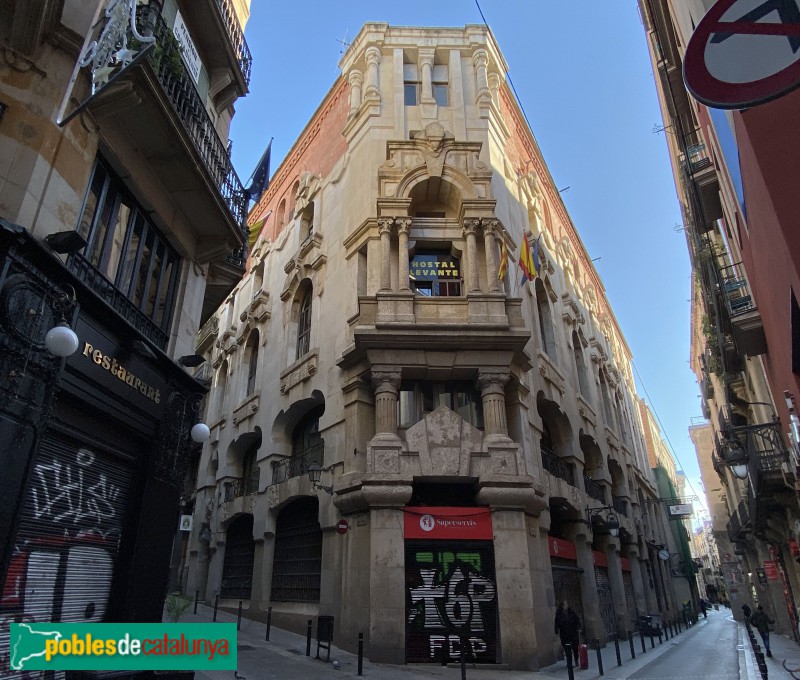 Barcelona - Antiga Central Telefònica (Foto: Albert Esteves, 2019) Barcelona - Antiga Central Telefònica