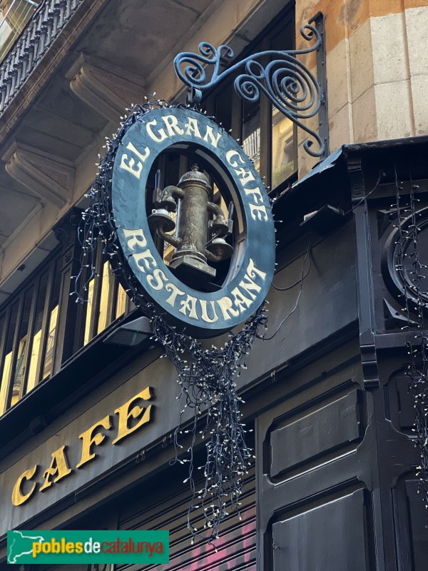Barcelona - Gran Cafè (Foto: Albert Esteves, 2019) Barcelona - Gran Cafè