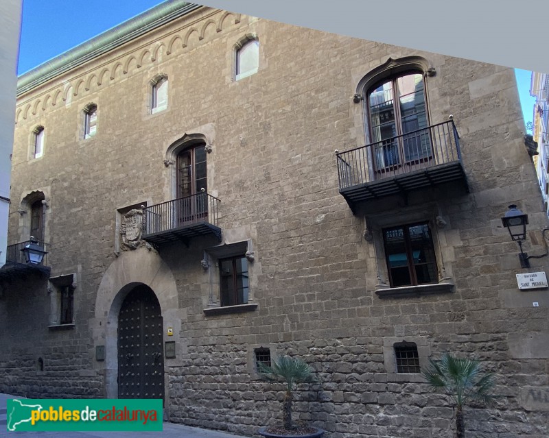 Barcelona - Palau Centelles (Foto: Albert Esteves, 2019) Barcelona - Palau Centelles