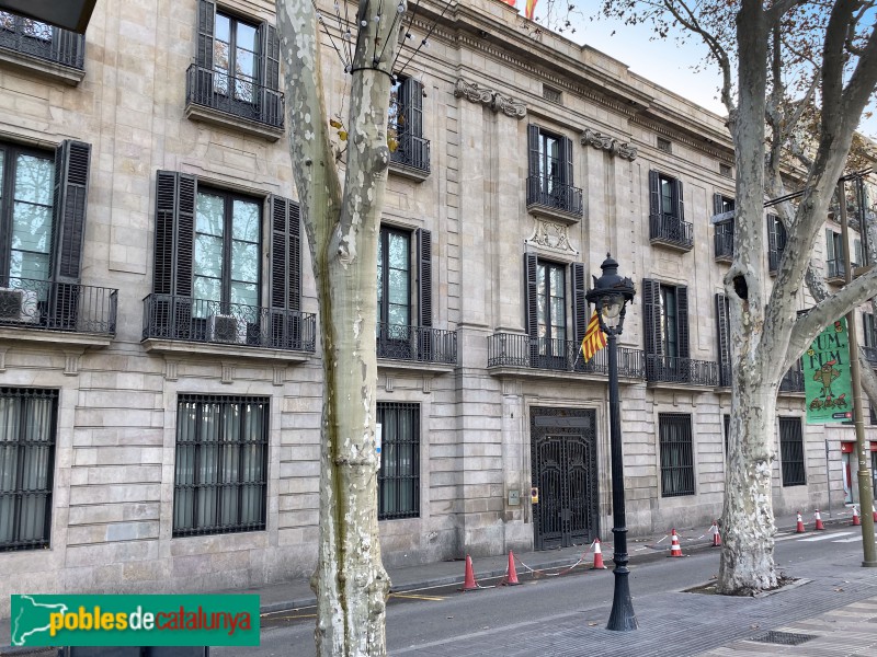 Barcelona - Palau March (Foto: Albert Esteves, 2019) Barcelona - Palau March