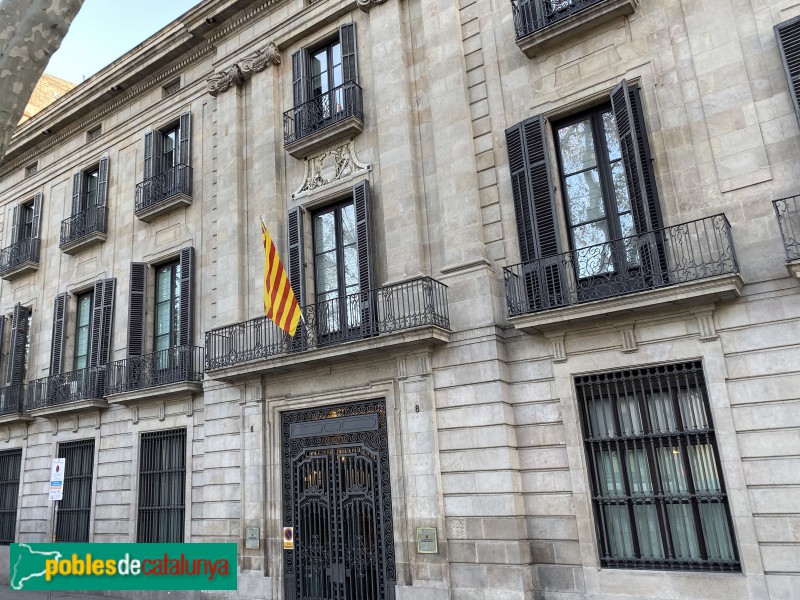 Barcelona - Palau March (Foto: Albert Esteves, 2019) Barcelona - Palau March