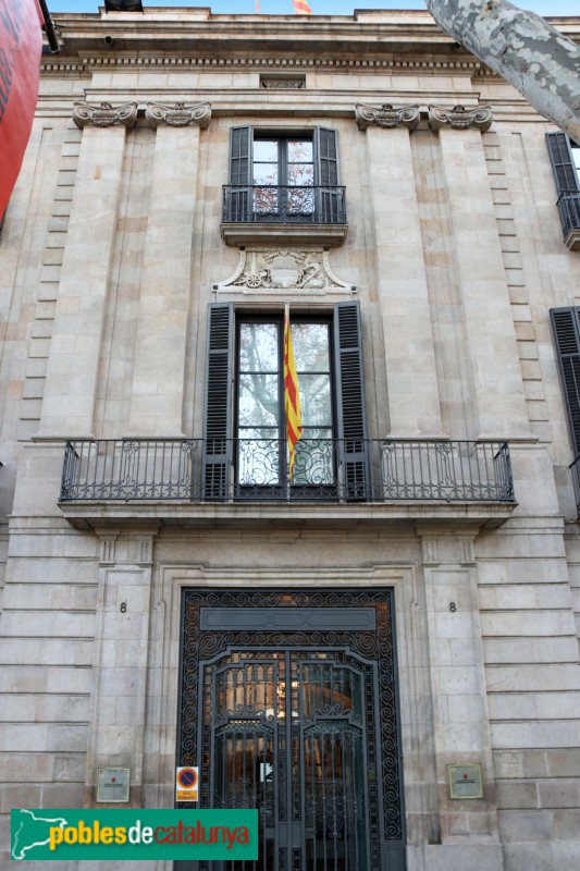 Barcelona - Palau March (Foto: Albert Esteves, 2019) Barcelona - Palau March