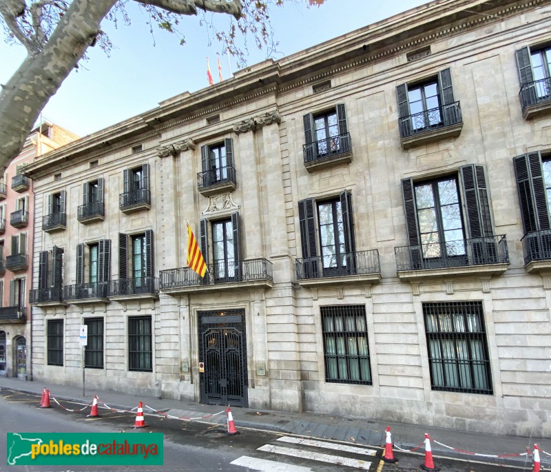 Barcelona - Palau March (Foto: Albert Esteves, 2019) Barcelona - Palau March