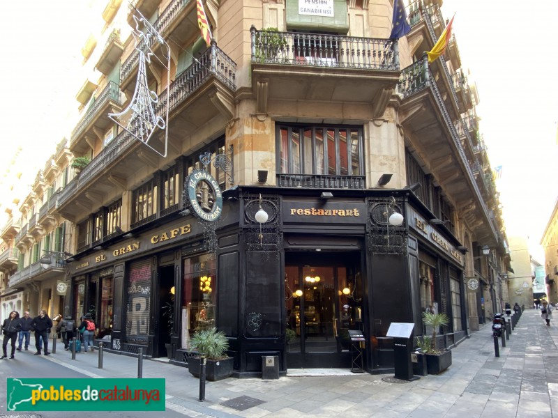 Barcelona - Gran Cafè (Foto: Albert Esteves, 2019) Barcelona - Gran Cafè