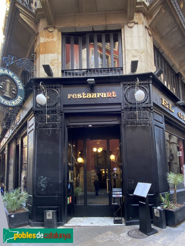 Barcelona - Gran Cafè (Foto: Albert Esteves, 2019) Barcelona - Gran Cafè