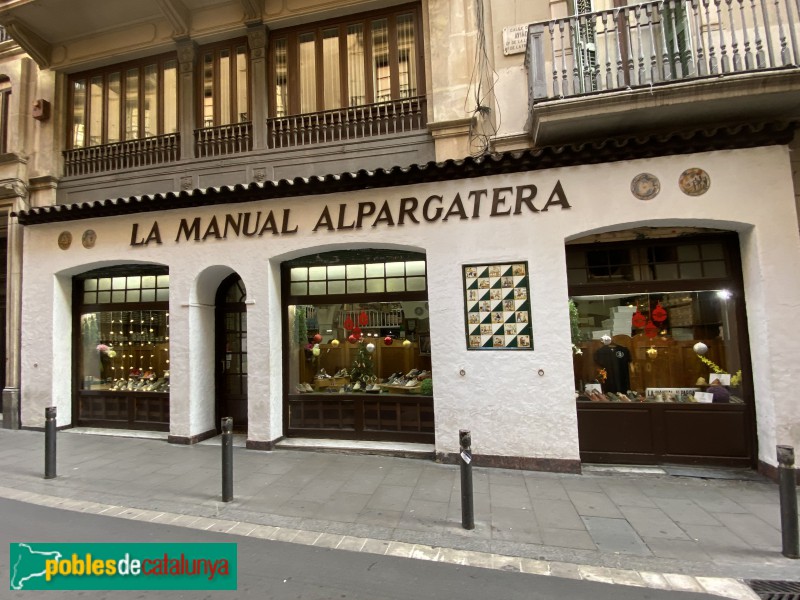 Barcelona - La Manual Alpargatera (Foto: Albert Esteves, 2019) Barcelona - La Manual Alpargatera