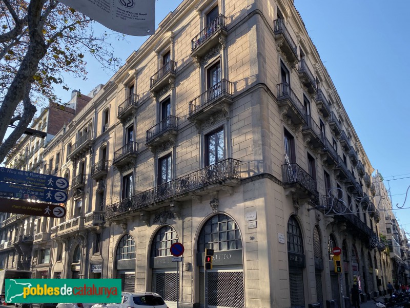 Barcelona - Rambla, 39 (Foto: Albert Esteves, 2019) Barcelona - Rambla, 39