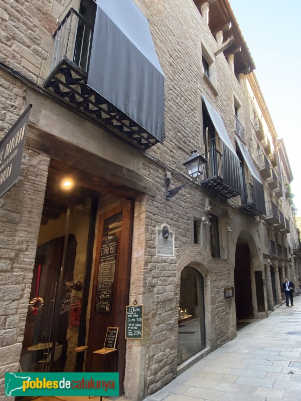 Barcelona - Palau Benet-Desvilar (Lledó, 7) (Foto: Albert Esteves, 2019) Barcelona - Palau Benet-Desvilar (Lledó, 7)