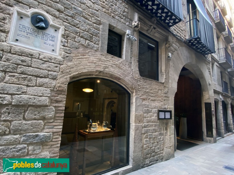 Barcelona - Palau Benet-Desvilar (Lledó, 7) (Foto: Albert Esteves, 2019) Barcelona - Palau Benet-Desvilar (Lledó, 7)