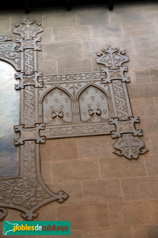 Barcelona - Palau Mornau, interior