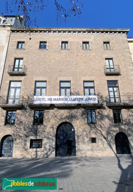 Barcelona - Palau Bru (Passeig Colom, 6)