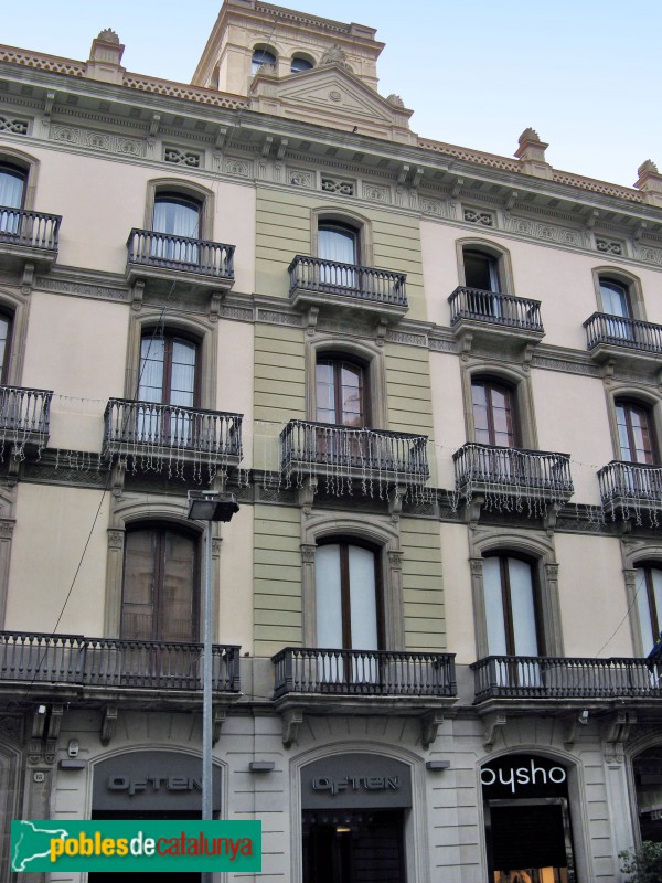 Barcelona - Casa Joan Puig (Portal de l'Àngel, 15-17) (Foto: Albert Esteves, 2007) Barcelona - Casa Joan Puig (Portal de l'Àngel, 15-17)