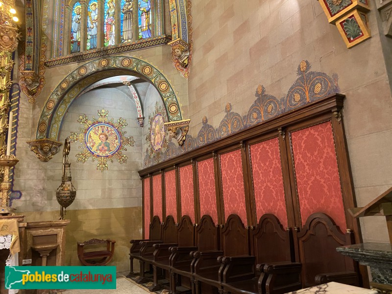 Barcelona - La Balmesiana. Capella (Foto: Albert Esteves, 2020) Barcelona - La Balmesiana. Capella