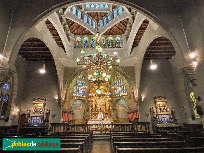 Barcelona - La Balmesiana. Capella (Foto: Albert Esteves, 2020) Barcelona - La Balmesiana. Capella