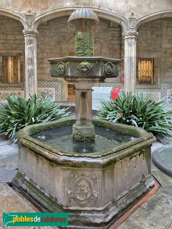 Barcelona - Casa de l'Ardiaca, claustre (Foto: Albert Esteves, 2019) Barcelona - Casa de l'Ardiaca, claustre