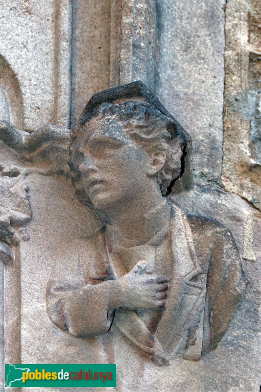 Barcelona - Casa de l'Ardiaca, detall (Foto: Albert Esteves, 2019) Barcelona - Casa de l'Ardiaca, detall