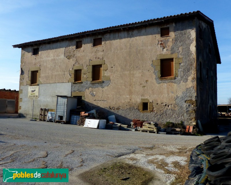 Folgueroles - El Raurell. Façana de ponent (Foto: Graciel·la Vidal, 2020) Folgueroles - El Raurell. Façana de ponent