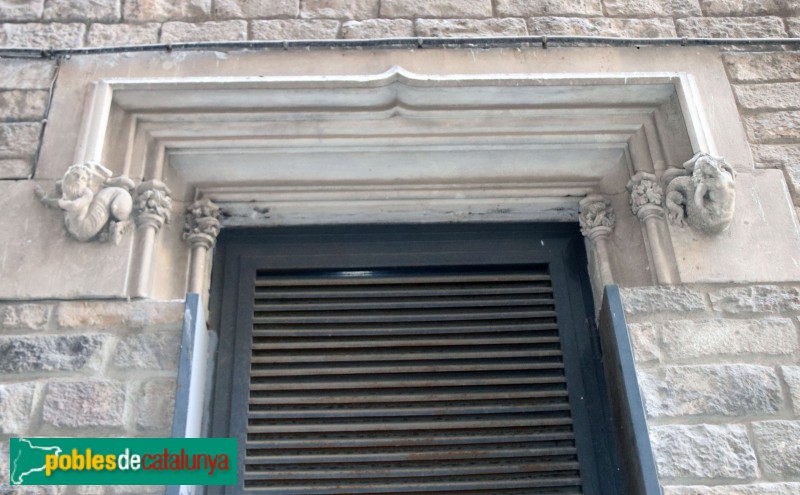 Barcelona - Casa dels Canonges del carrer Paradís (Foto: Albert Esteves, 2020) Barcelona - Casa dels Canonges del carrer Paradís